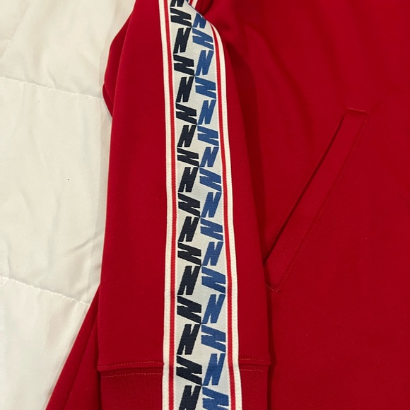 XL TALL Nike Sportwear Men's Gym Red Blue Sail Taped Track Jacket AJ2681-687 Big - Picture 11 of 12